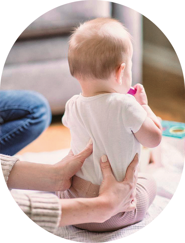 Cuidado quiropráctico suave y seguro para bebés y niños en Gavà.